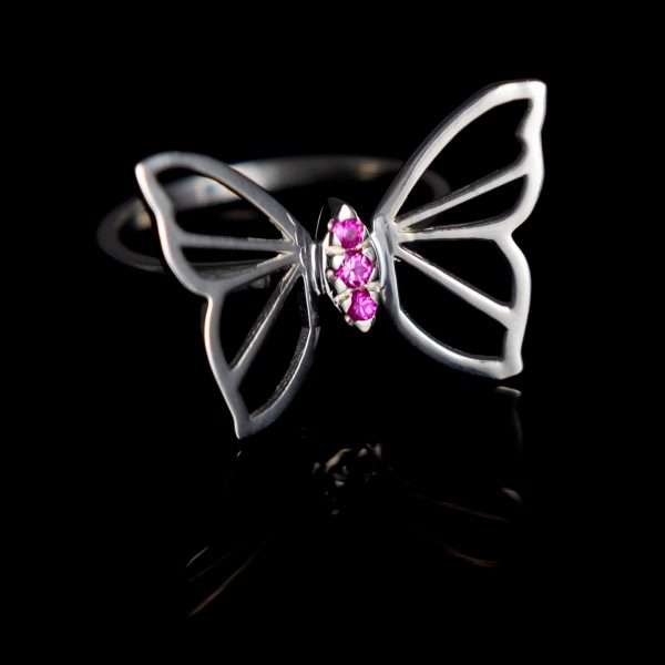 Fragments | Anello Farfalla - Rosa